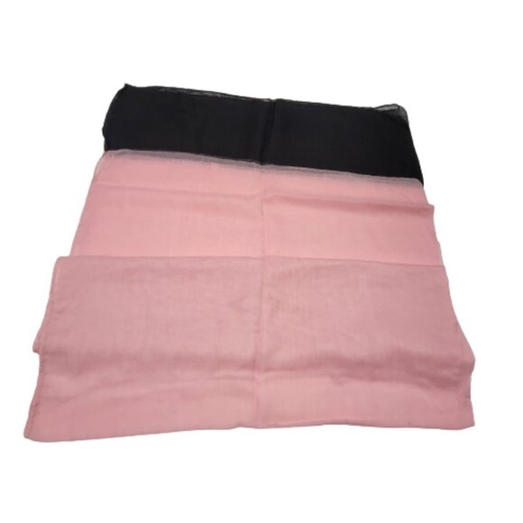 Pink and Black Large Pareo Scarf or Sarong NEW - Picture 2 of 5